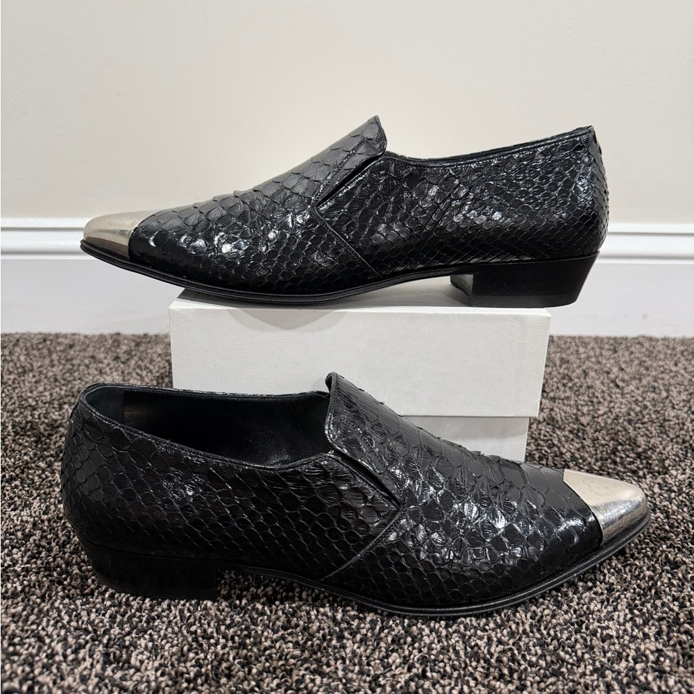 Celine Python Jacno Slipper Shoes 30 Metal Toe
Hedi Slimane
SS 2019 - Picture 4 of 15